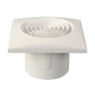 Ventilatore di ventilazione ultra silenzioso da bagno da 100 mm con ventilatore di scarico montato a parete a luce LED