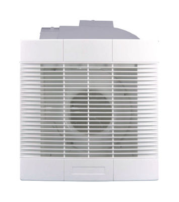 8 pollici silenzioso plastica quadrato bagno ventilatore ultra silenzioso ventilatore con luce a LED soffitto montato di scarico ventilatore estratto d'aria