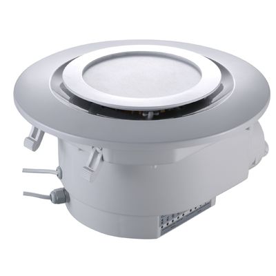 4 6 pollici bassa potenza basso rumore bagno ventilazione con luce a LED personalizzazione estrattivo d'aria ventilatore con illuminazione