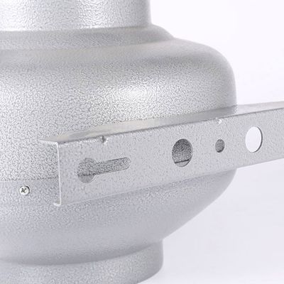 4 pollici 203 CFM Ventilatore in linea con regolatore di velocità, filtro di carbonio da 4' e 8 piedi di condotti combinati