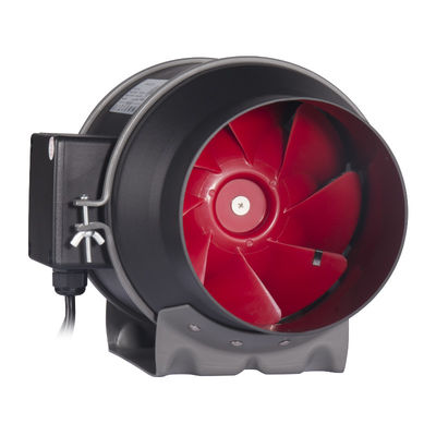6 pollici EC 100~240V Ventilatore a condotto in linea Ventilatore a condotto in linea inferiore con applicazione WiFi Con regolatore di umidità di temperatura