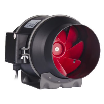 6 pollici EC 100~240V Ventilatore a condotto in linea Ventilatore a condotto in linea inferiore con applicazione WiFi Con regolatore di umidità di temperatura