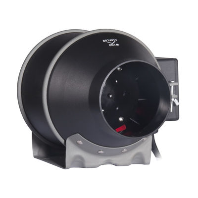 Smart WIFI APP Ventilatore di ventilazione del condotto interno a basso rumore da 4 pollici Controller programmabile EC Motor Ventilatore del condotto interno
