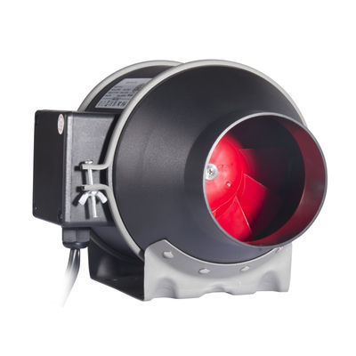 Smart WIFI APP Ventilatore di ventilazione del condotto interno a basso rumore da 4 pollici Controller programmabile EC Motor Ventilatore del condotto interno