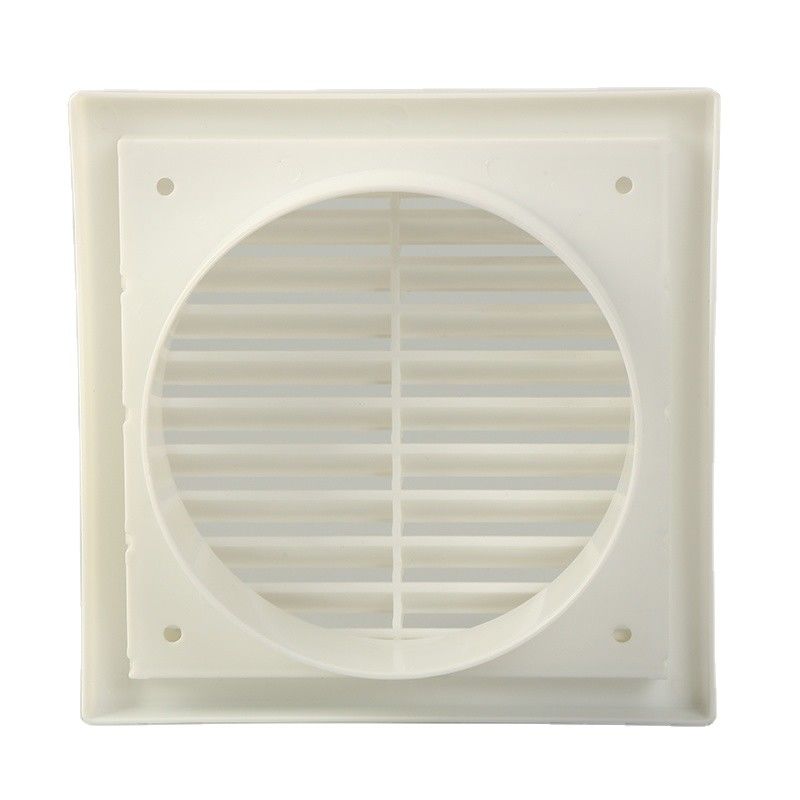 Griglia d'aria rotonda per sistema HVAC Diffusore di soffitto in alluminio bianco per aria condizionata