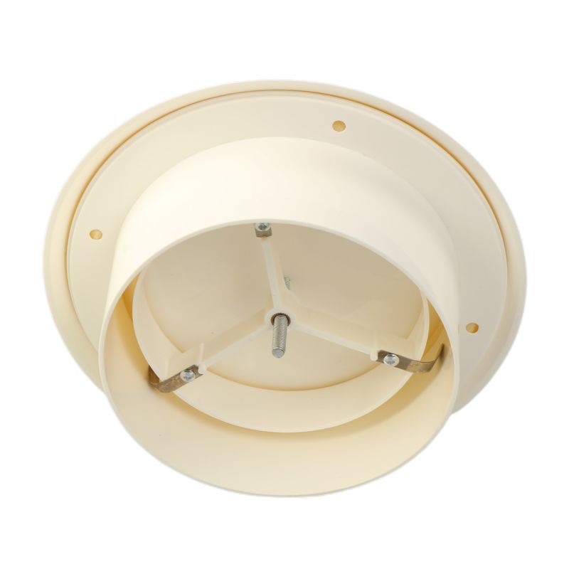 100-150 mm di massa HVAC Plastic Air Exhaust/Supply Vent per condotto d'aria Vita meccanica 3 anni
