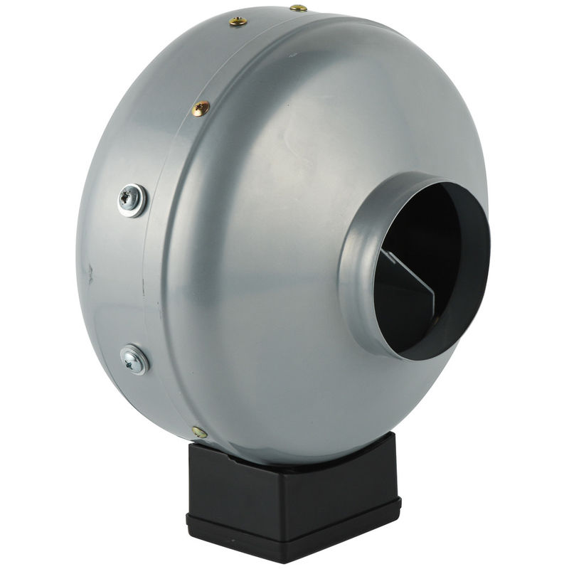 Ventilatori centrifugali circolari in linea da 4 pollici in bianco per aria quantità 162-252