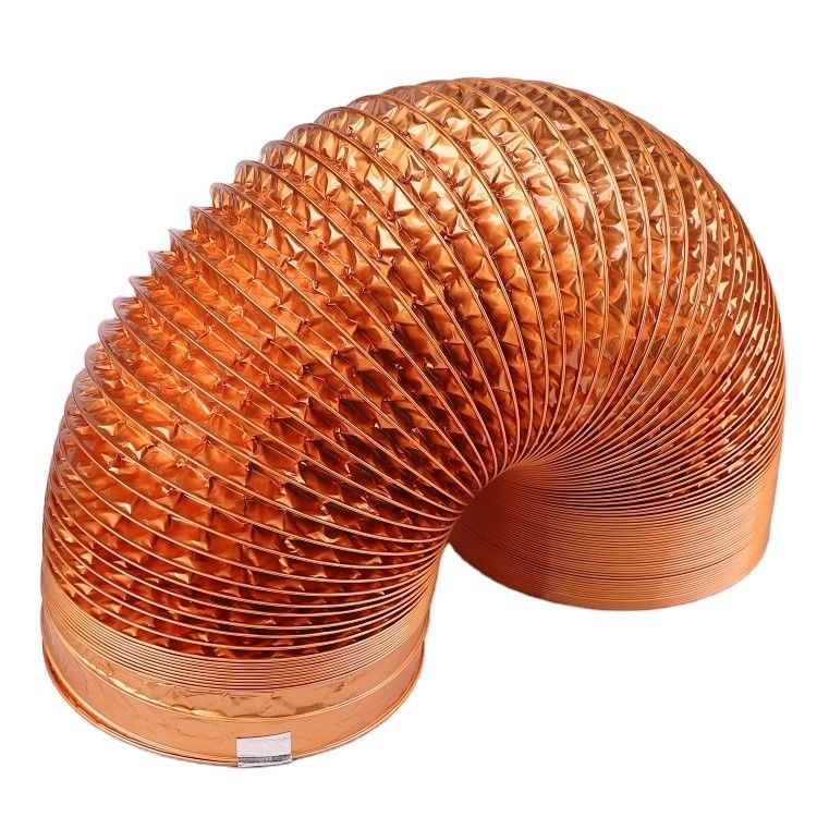 240V Ventilatore ad flusso assiale 4'6'' doppio condotto di scarico in foglio di alluminio per la cucina WC Ventilatore in linea 100