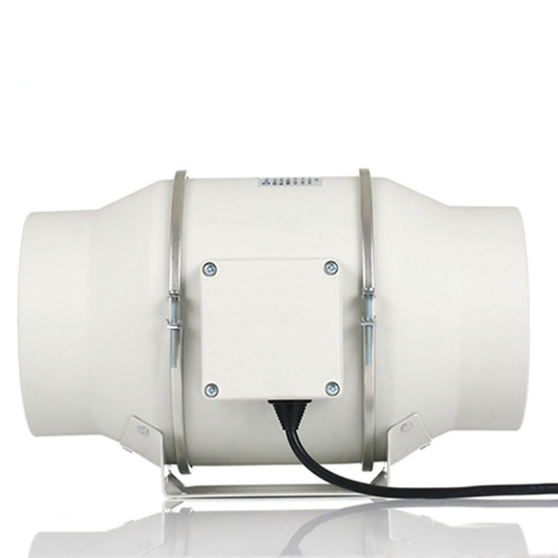 Vita meccanica 3 anni Ventilatore di estrazione di condotti in linea a 2 velocità a flusso misto per sistemi di coltivazione idroponica