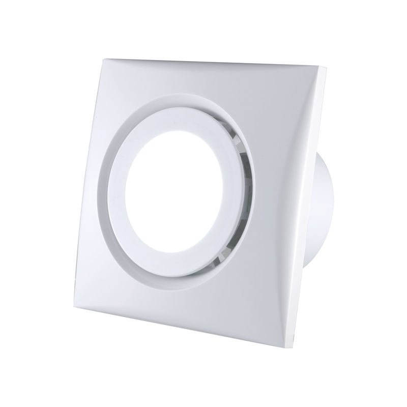 14. OEM/ODM Ventilatore di scarico a soffitto quadrato montato con luce LED da 4W e massa di aria