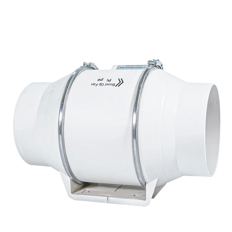 Ventilatore di estrazione silenzioso per tende di crescita 4 6 5 8 10 pollici ventilatore di condotto in linea a flusso misto personalizzato