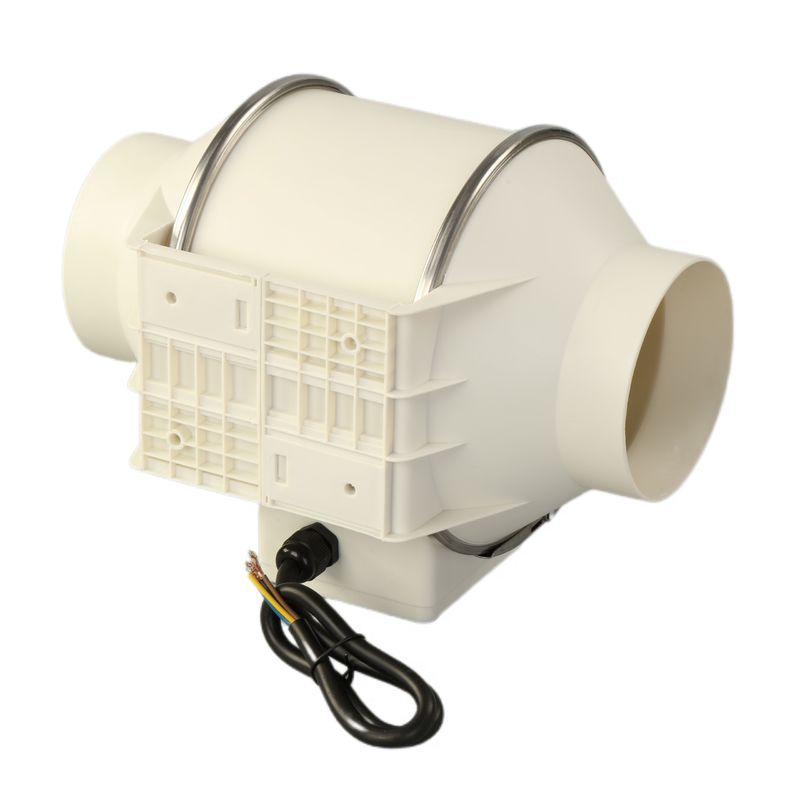 162-252 Quantità d'aria 220V 4/5/6 pollici 100/125/150/200mm Silenzioso scarico a flusso misto Ventilatore di condotto in linea