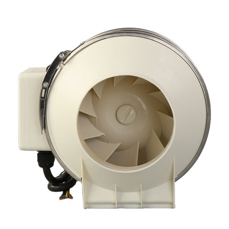 220V 4 pollici 6 pollici 8 pollici 200mm condotto d'aria ventilazione di flusso misto ventilatore di condotto in linea