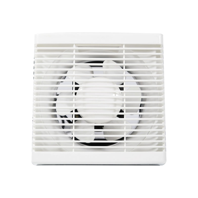 Ventilatore estrattivo per bagno montato su un muro quadrato di plastica con tensione di protezione di rete 240V