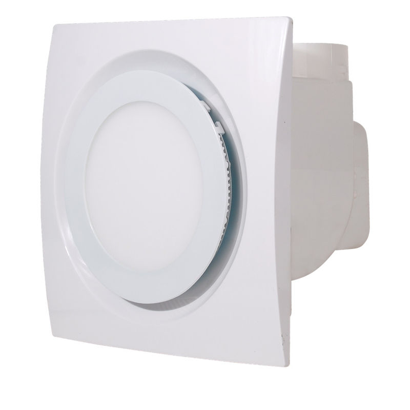 Home 220V 4 6 pollici silenzioso alto flusso d'aria LED luce muro montato condotto ventilatore estrattivo d'aria