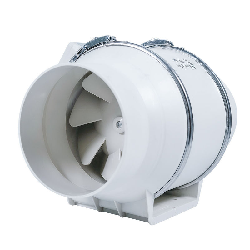4 6 8 pollici dimensione assiale di flusso misto di condotto in linea ventilatore di flusso estrattorie ventilatore in linea