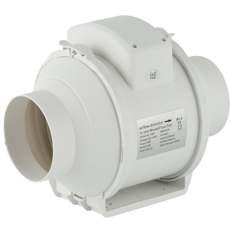 4/5/6/8/10/12 Inch OEM/ODM Ventilazione Multi-Speed Circolazione Inline Duct Pipe Fan