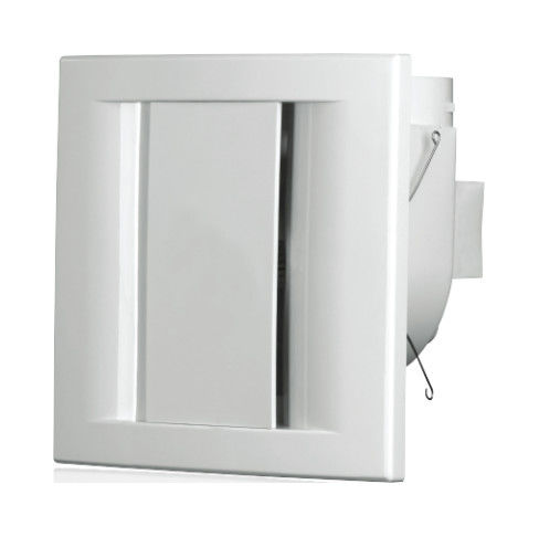 8 pollici silenzioso plastica quadrato bagno ventilatore ultra silenzioso ventilatore con luce a LED soffitto montato di scarico ventilatore estratto d'aria