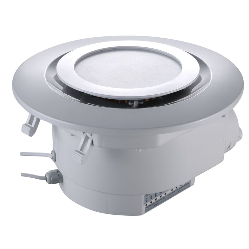 4 6 pollici bassa potenza basso rumore bagno ventilazione con luce a LED personalizzazione estrattivo d'aria ventilatore con illuminazione