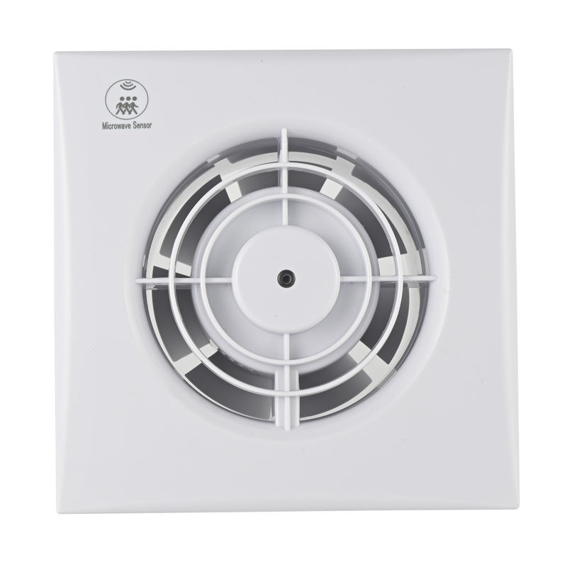 125 mm Chiusura a basso rumore Ventilazione del bagno Ventilatore di scarico montato a parete con sensore di umidità Ventilatore estrattivo d'aria